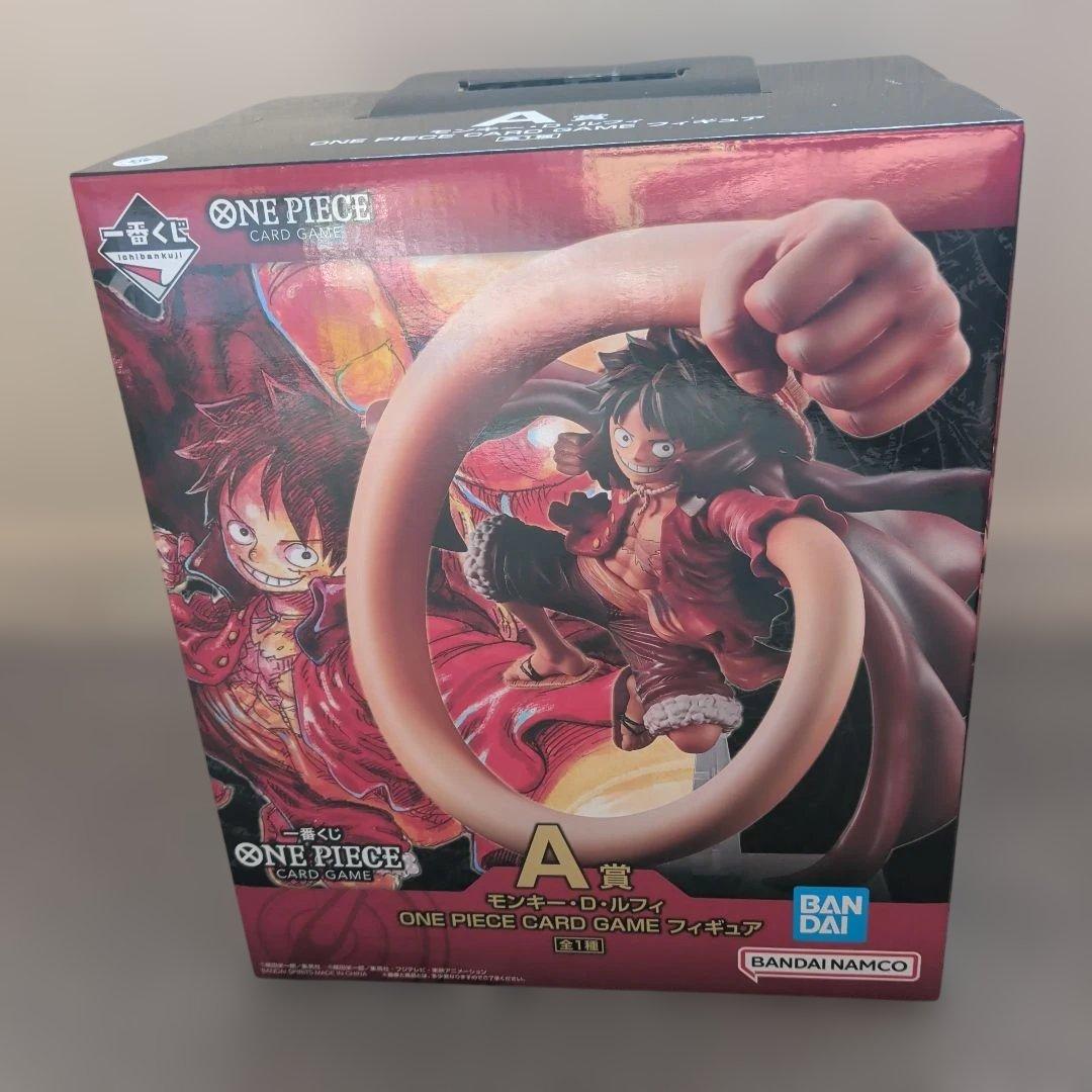 ONE PIECE CARD GAME A賞 モンキー・D・ルフィ フィギュア - メルカリ