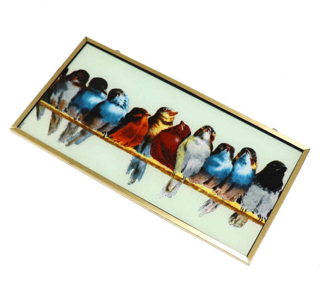 ウェンディ・ワグナー ヴィンテージステンドグラス コーラスライン 横長レアモデル