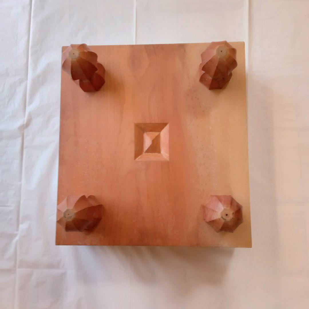 碁盤 脚付き へそ有り 碁石・碁筒セット 】 - メルカリ