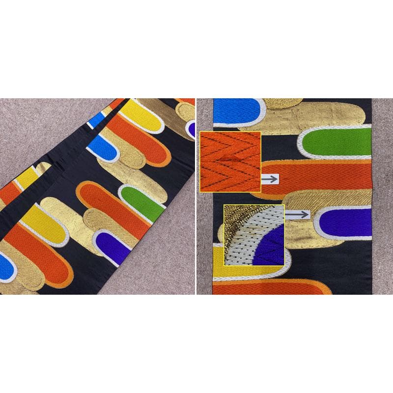 505ag6◎七五三 七歳 女児 着物&袋帯 総絞り風 金駒刺繍 雪輪 赤◎