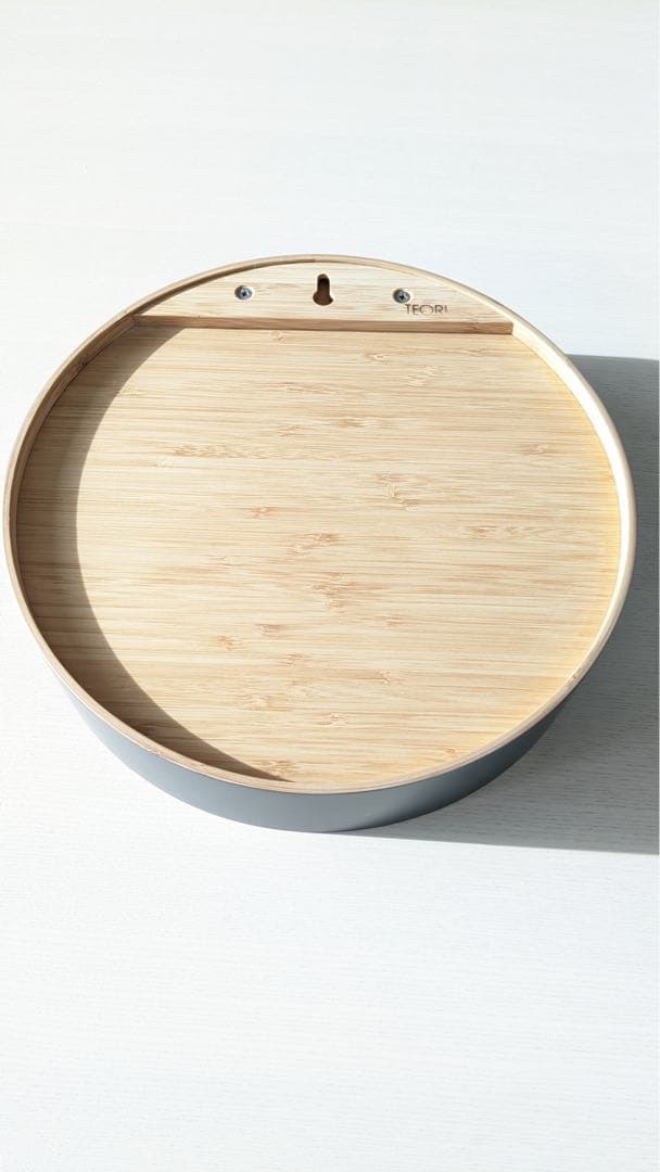 TEORI テオリ　ZERO ゼロ 壁掛けミラー　Sサイズ 墨色