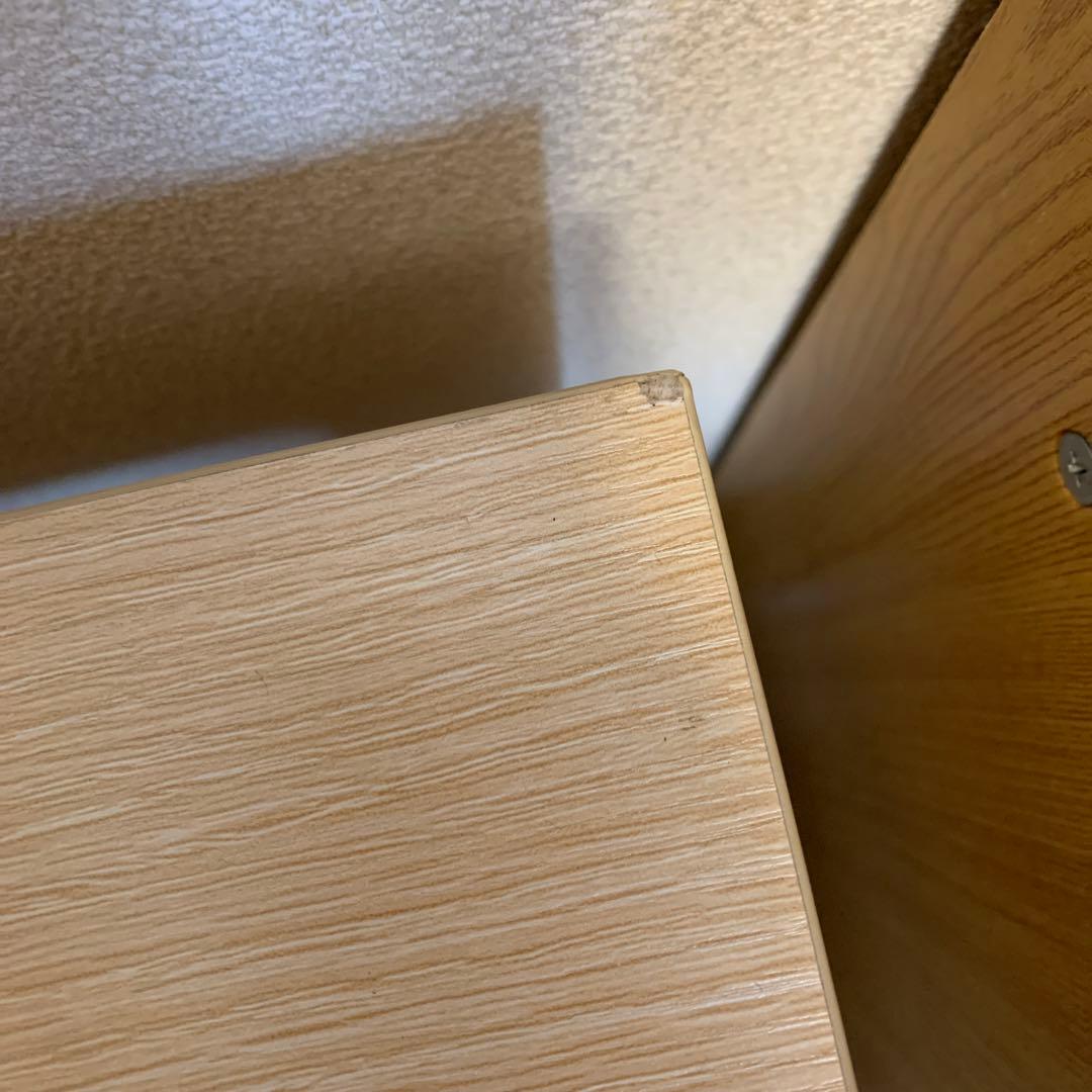 昇降式テーブル　ベージュ　小物置き付き　※4月7日処分予定です