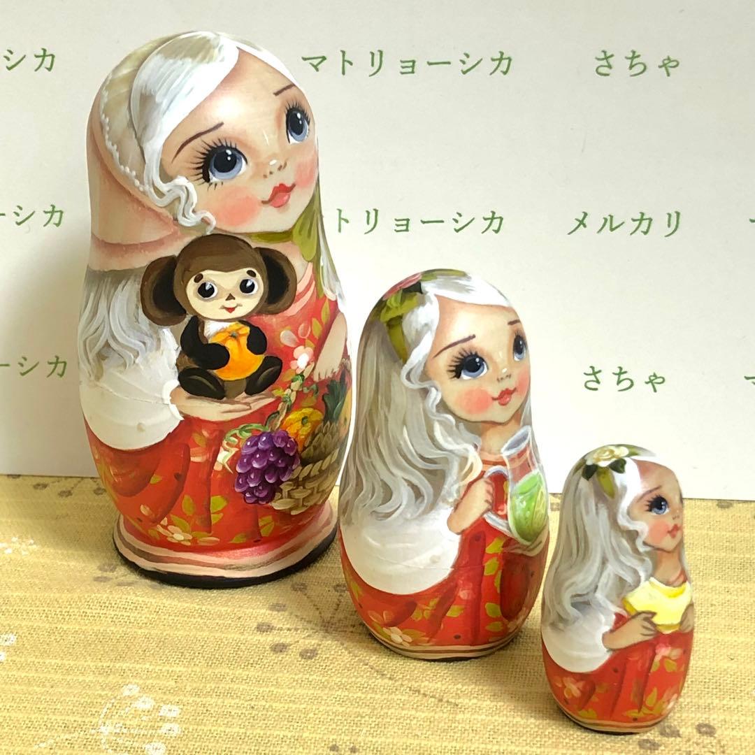 マトリョーシカ　スヴェトラーナ・ニコラエヴァ　チェブラーシカ ロシア雑誌