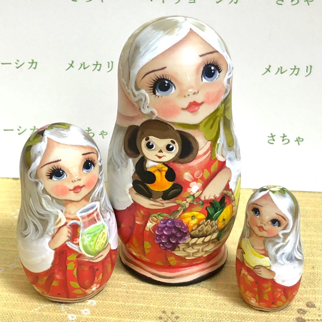 マトリョーシカ　スヴェトラーナ・ニコラエヴァ　チェブラーシカ ロシア雑誌