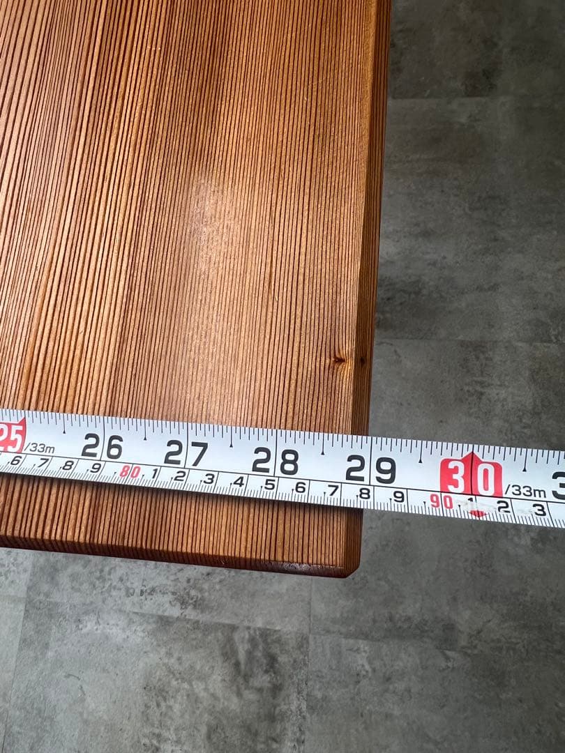 杉の赤み一枚板