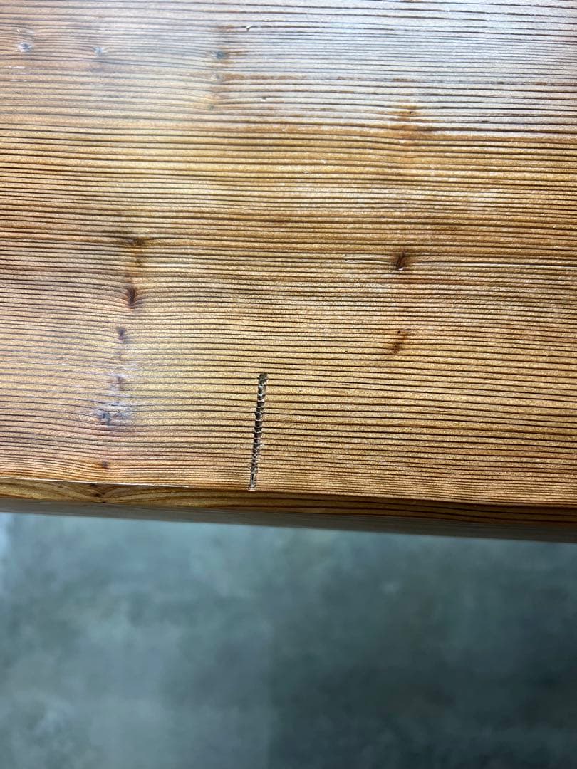 杉の赤み一枚板