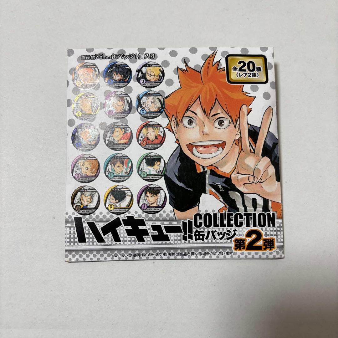 ハイキュー ‼︎原作 コレクション缶バッジ 第1弾・第2弾 音駒高校 灰羽