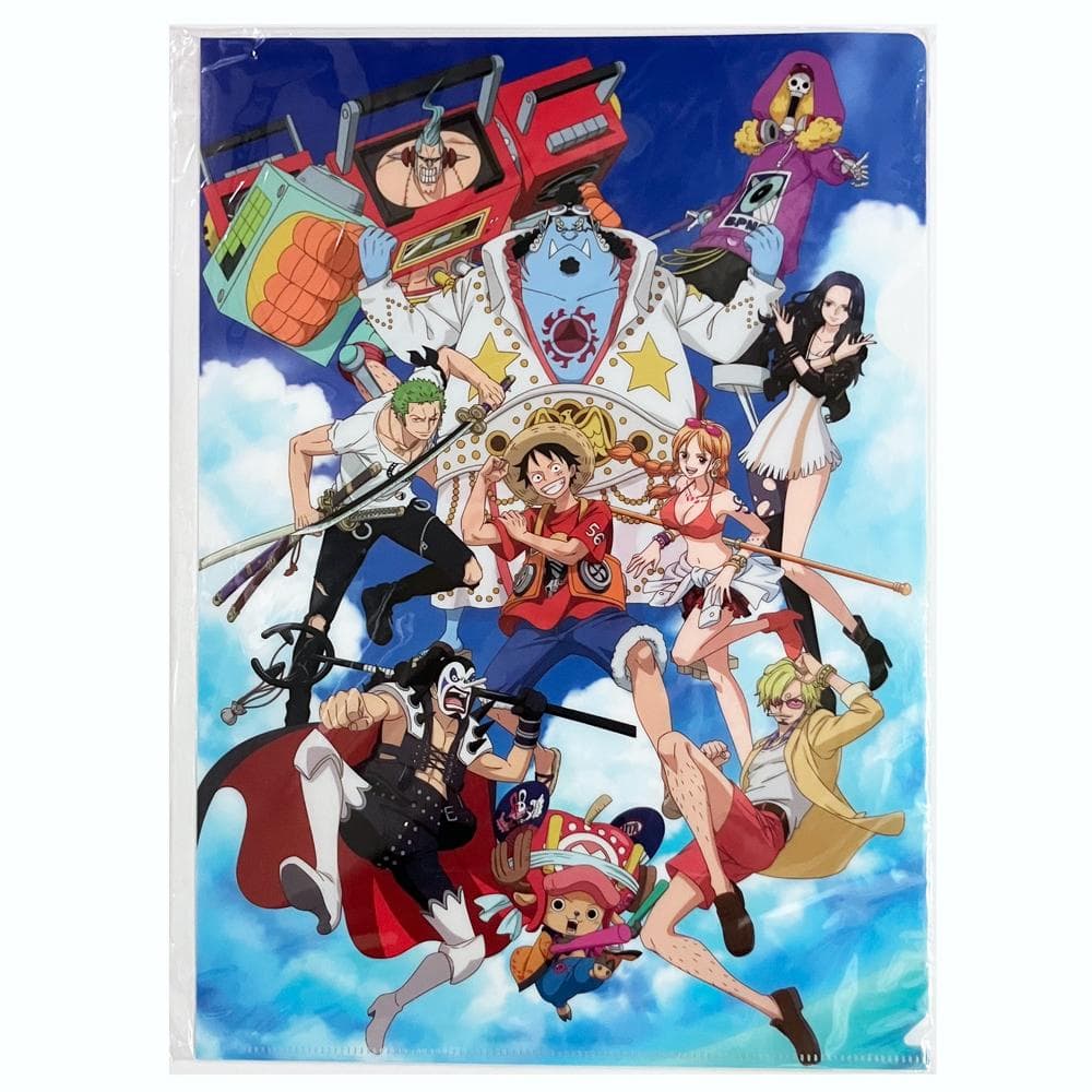 ONE PIECE ワンピース クリアファイル 麦わらの一味 フェス衣装 新品
