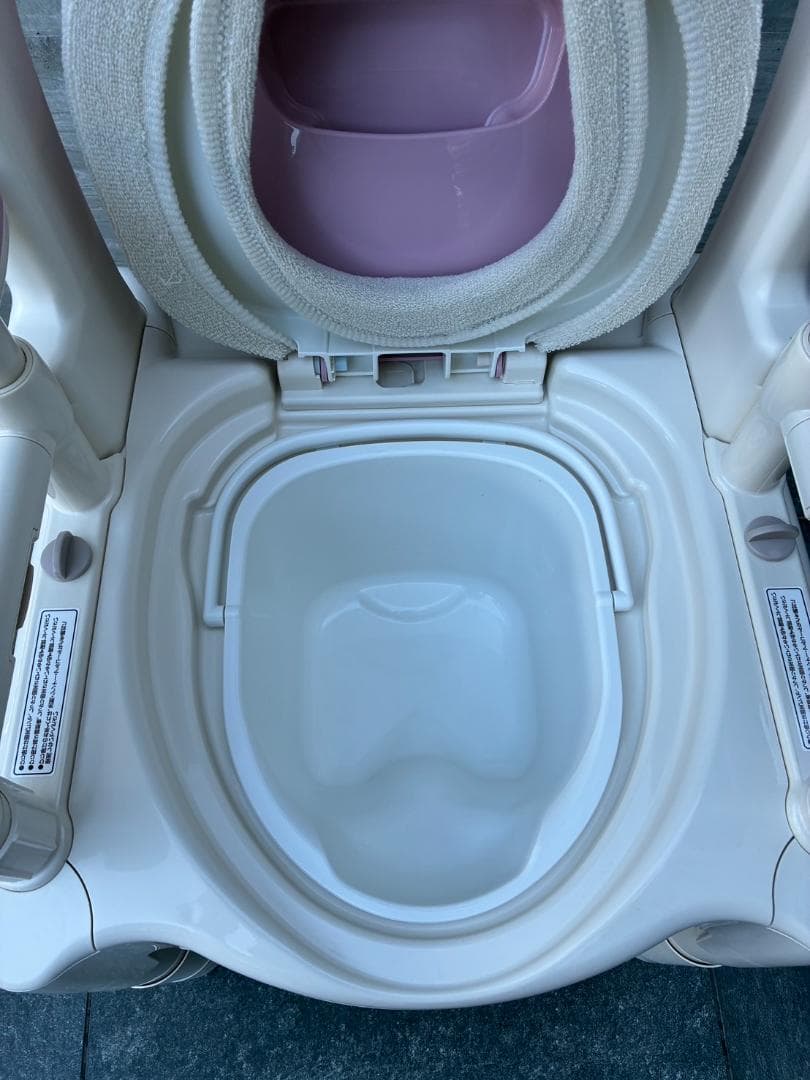 安寿　ポータブルトイレ　アロン化成　FX-CP 補高ナシ サクラ