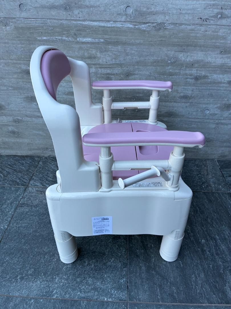 安寿　ポータブルトイレ　アロン化成　FX-CP 補高ナシ サクラ