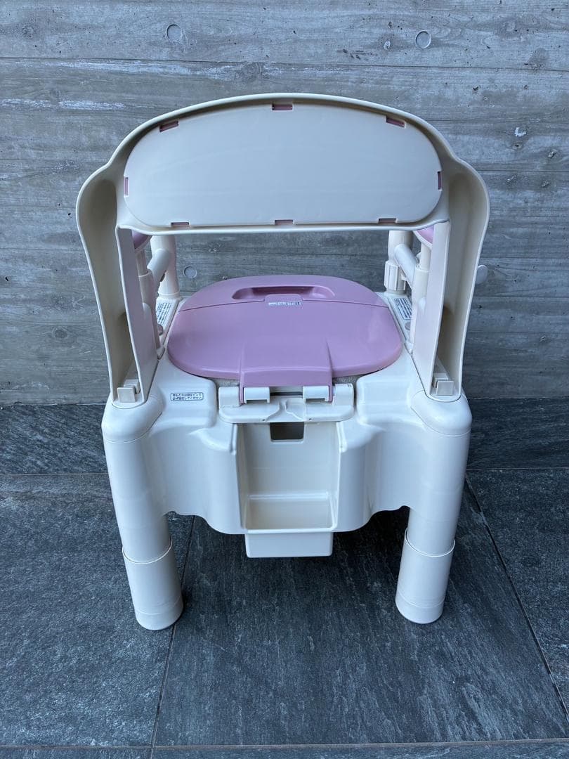 安寿　ポータブルトイレ　アロン化成　FX-CP 補高ナシ サクラ