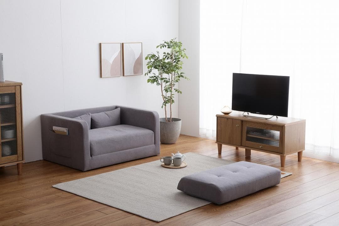 【新品・送料無料】Aina 折りたたみソファベッド