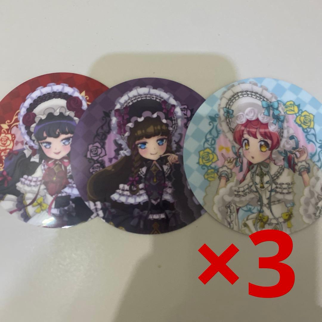 アモクレープ コースター クリアカード 特典 ノベルティ プリパラ