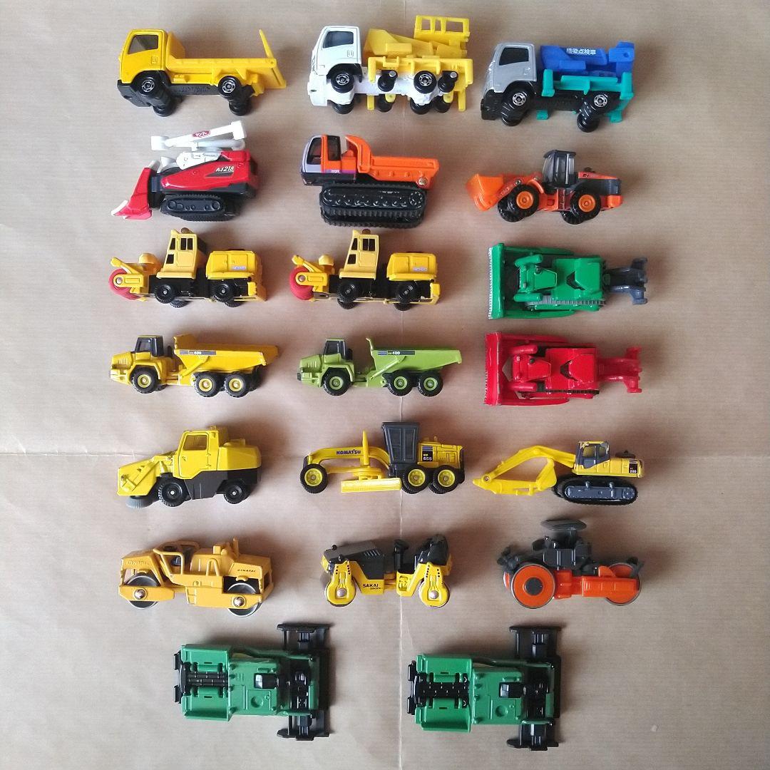 トミカ はたらく車 道路 建設 工事 現場 ジャンク 廃盤 絶版 レア 140