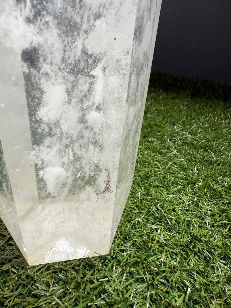 水晶 六角柱 特大4.45kg 29cm 浄化に