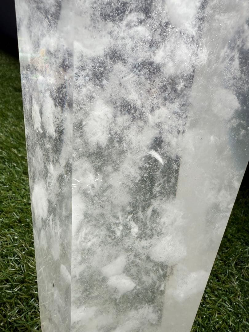 水晶 六角柱 特大4.45kg 29cm 浄化に