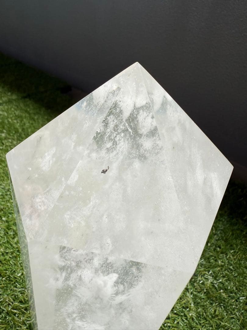 水晶 六角柱 特大4.45kg 29cm 浄化に