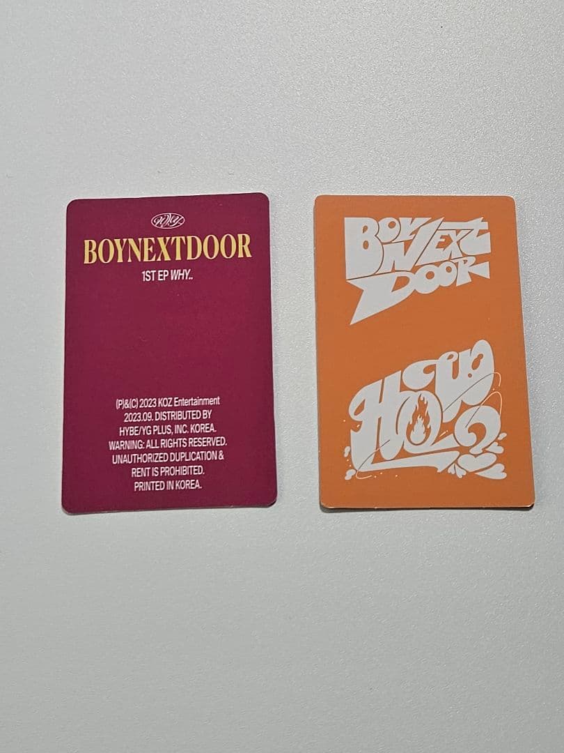 BOYNEXTDOOR WHY HOW Target 2枚 ジェヒョン ボネクド | Shop at