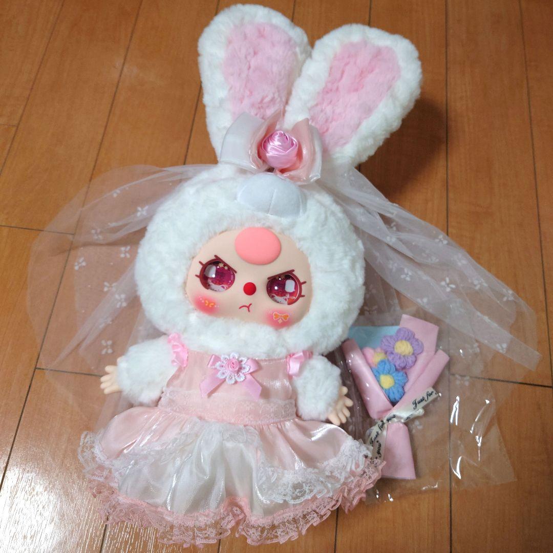 【最終値下げ！】Babythree　400%　ウェディング　白兎夫婦