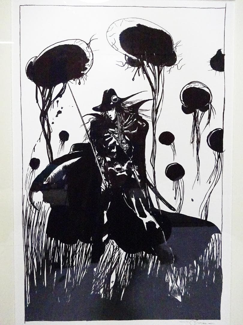 天野喜孝 #オーダー版画③ #吸血鬼ハンターD #共箱 #アールビバン