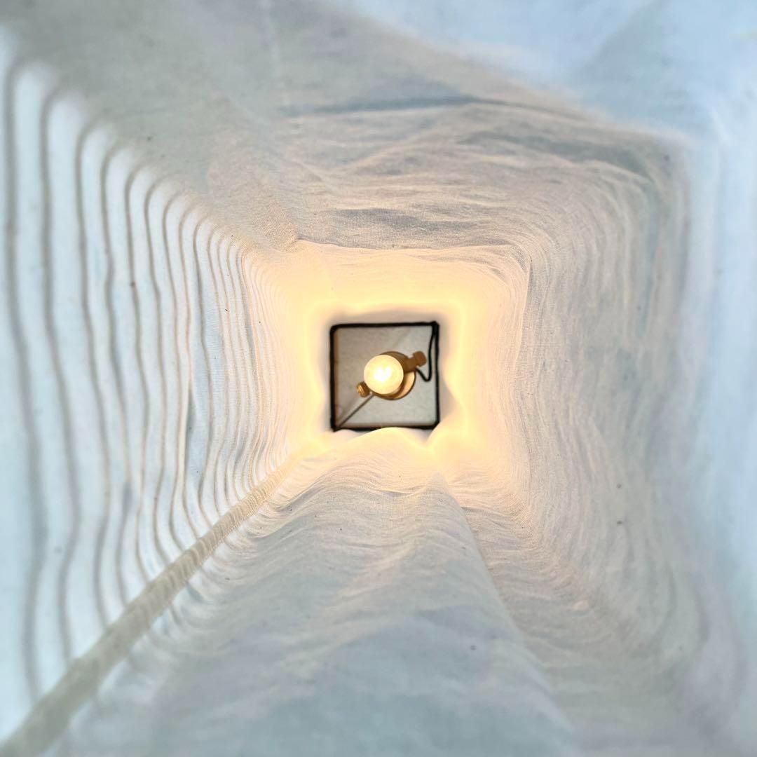 【存在感】間接照明 縦長 ライト 照明 和風 バリ風 紙 スイッチ式