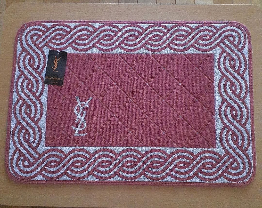 イブサンローラン バスマット 玄関マット 昭和レトロ - メルカリ