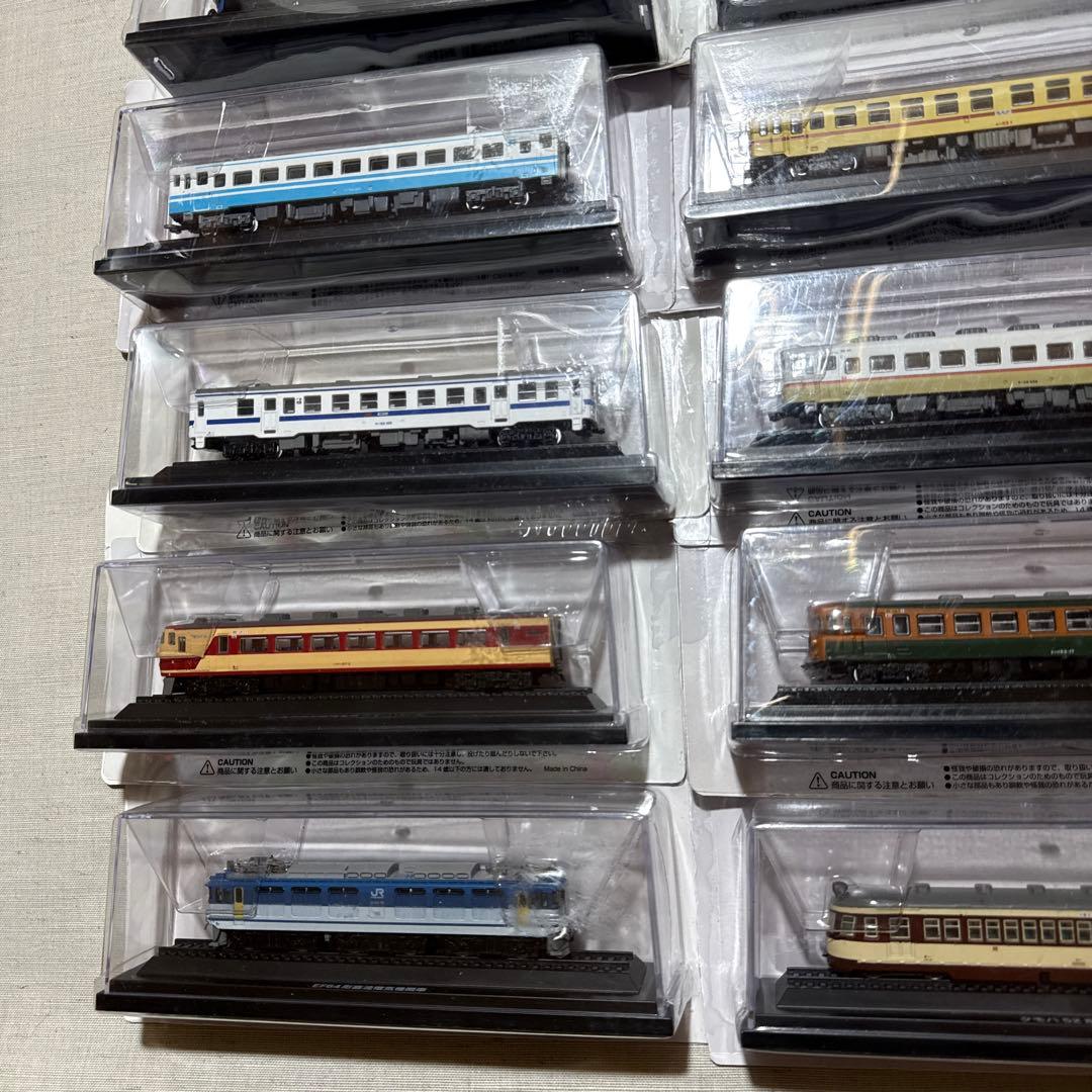 アシェット 国産鉄道コレクション 29両セット まとめ売り 電車 プラモ 模型