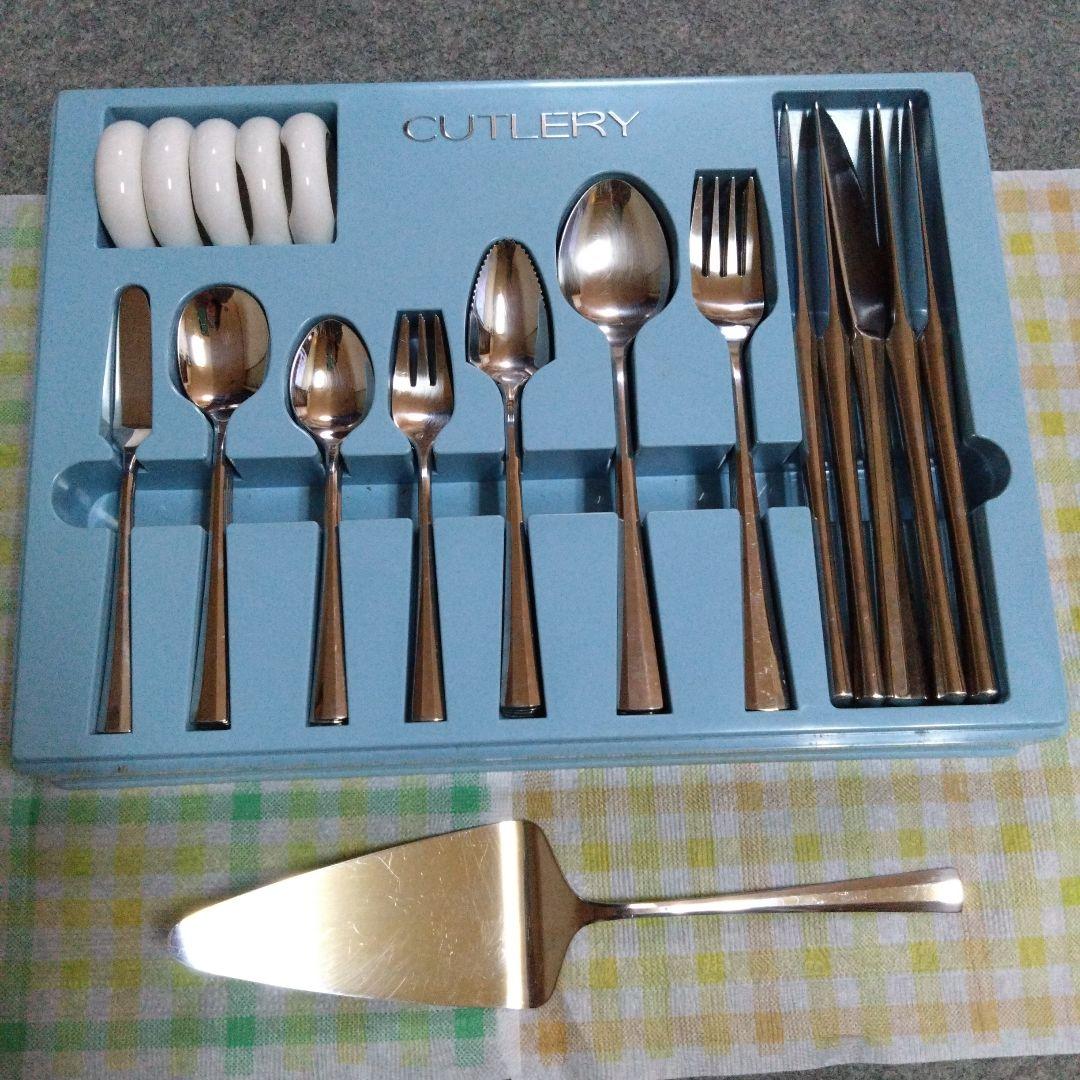 【LUCKY WOOD】カトラリーセット 43ピース