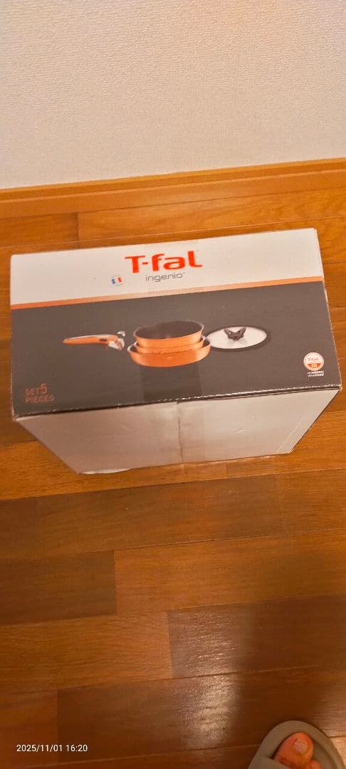 T-fal ingenio 5 pieces 鍋・5個セットフライパンセット