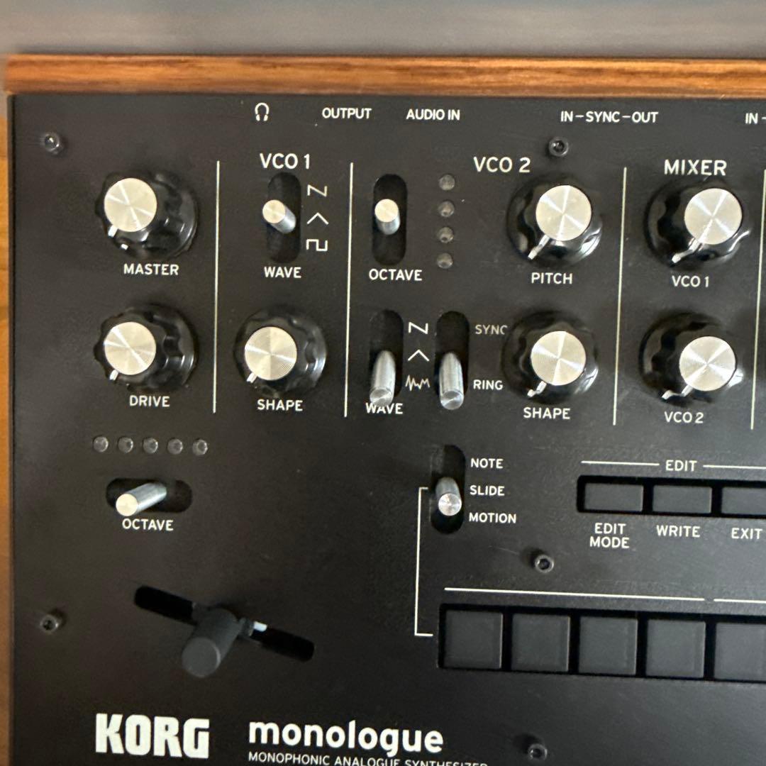 美品！KORG monologue アナログシンセサイザー