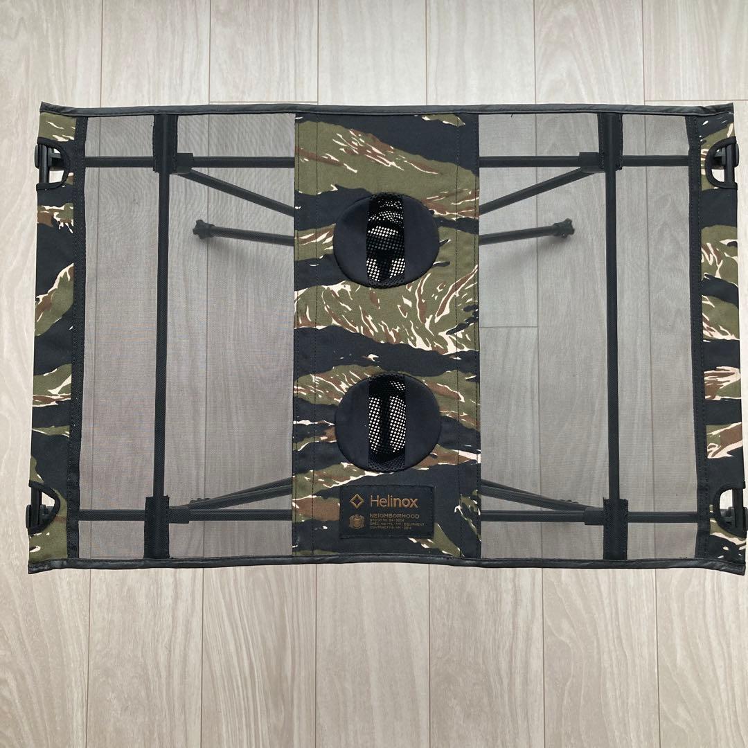 【美品】NEIGHBORHOOD Helinox TABLE ONEタイガーカモ
