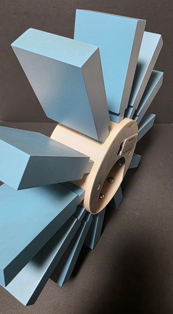 Vitra 掛時計 ジョージ・ネルソン 水色