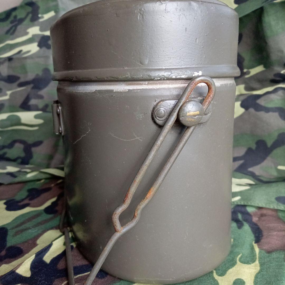 陸上自衛隊 1型飯盒 桜Qマーク官給品 1955年製造 ビンテージ品