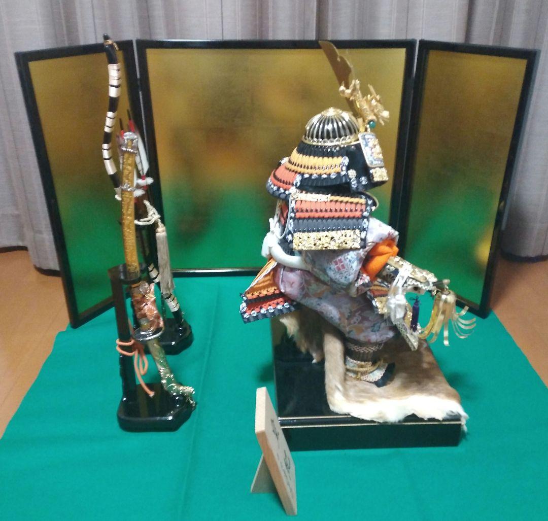 五月人形　高級御弓太刀揃 清玉作