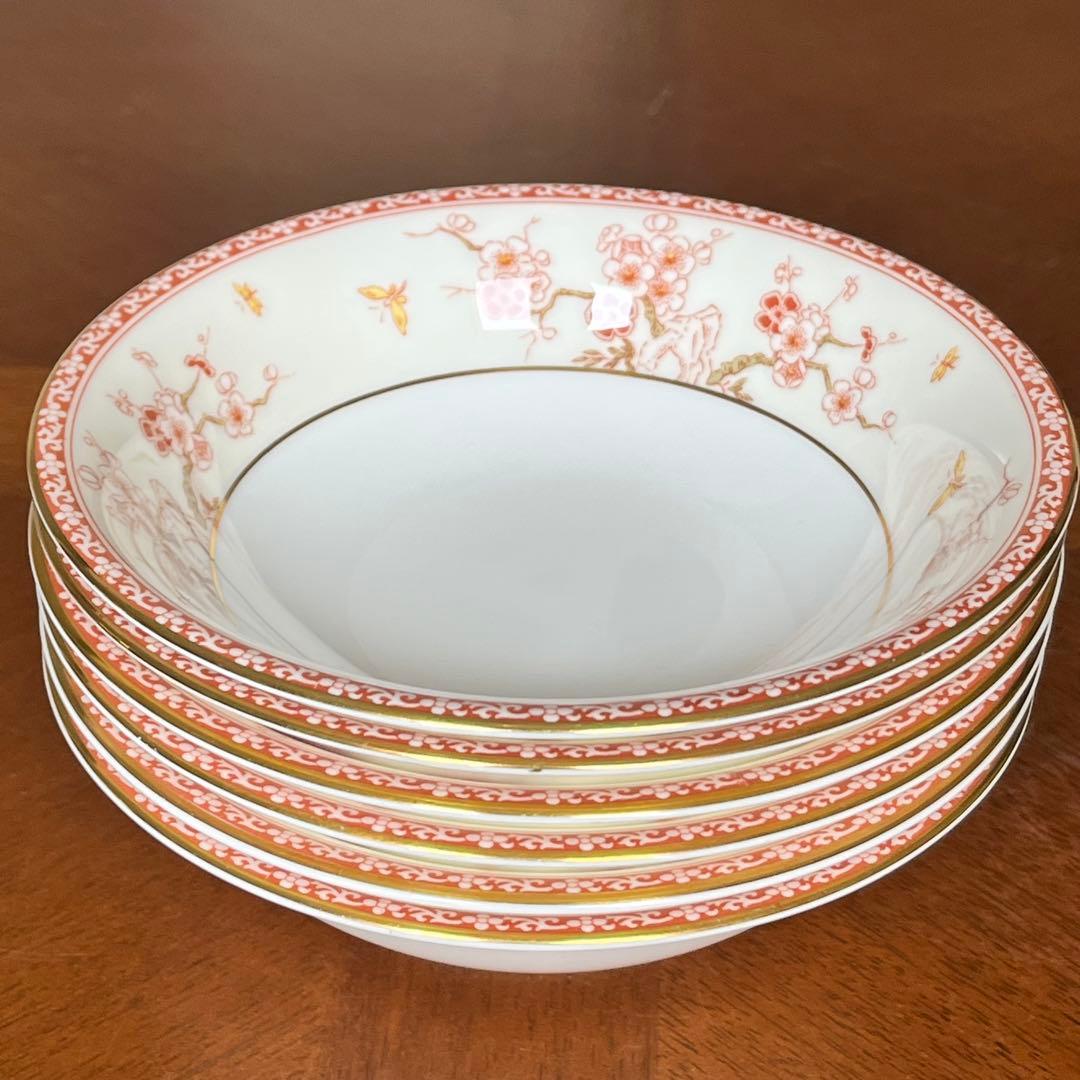 【レア美品】英国製　ウェッジウッド★MALABER★フルーツソーサー6枚