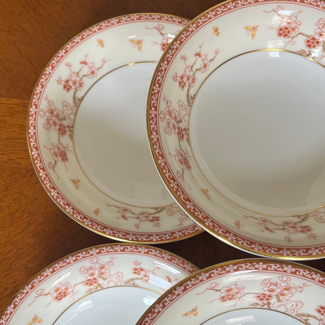 【レア美品】英国製　ウェッジウッド★MALABER★フルーツソーサー6枚