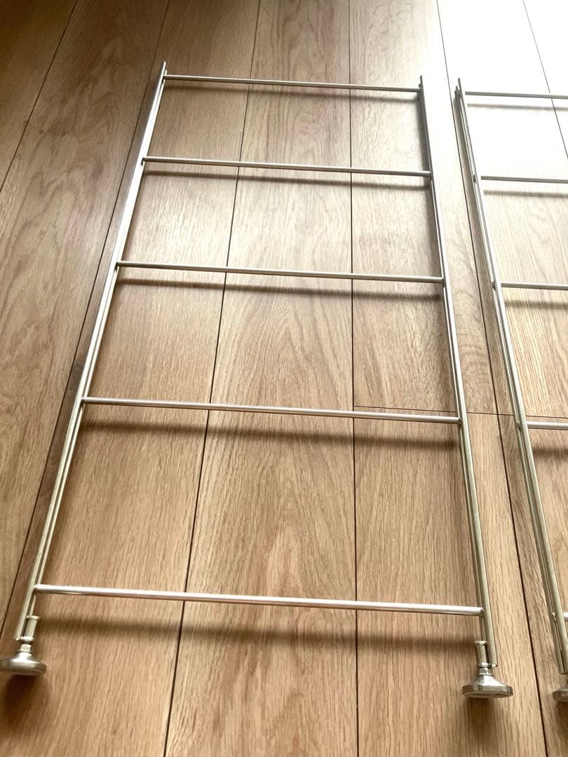 無印　ステンレスユニットシェルフ　帆立　2個　小