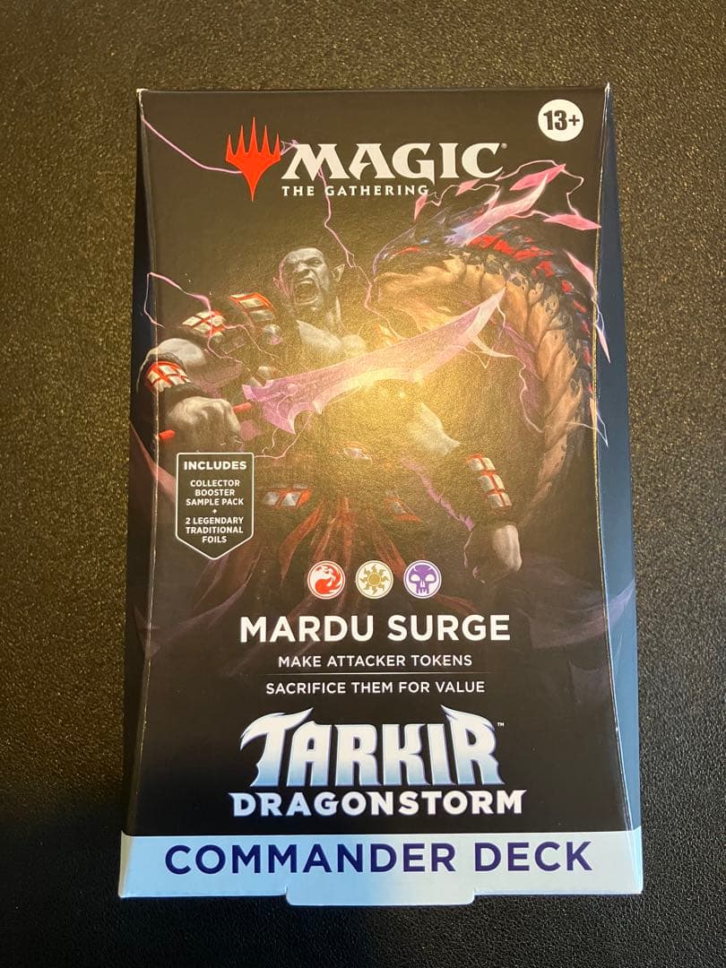 MTG タルキール 龍嵐録 統率者デッキ 英語版 「マルドゥの怒涛」 未