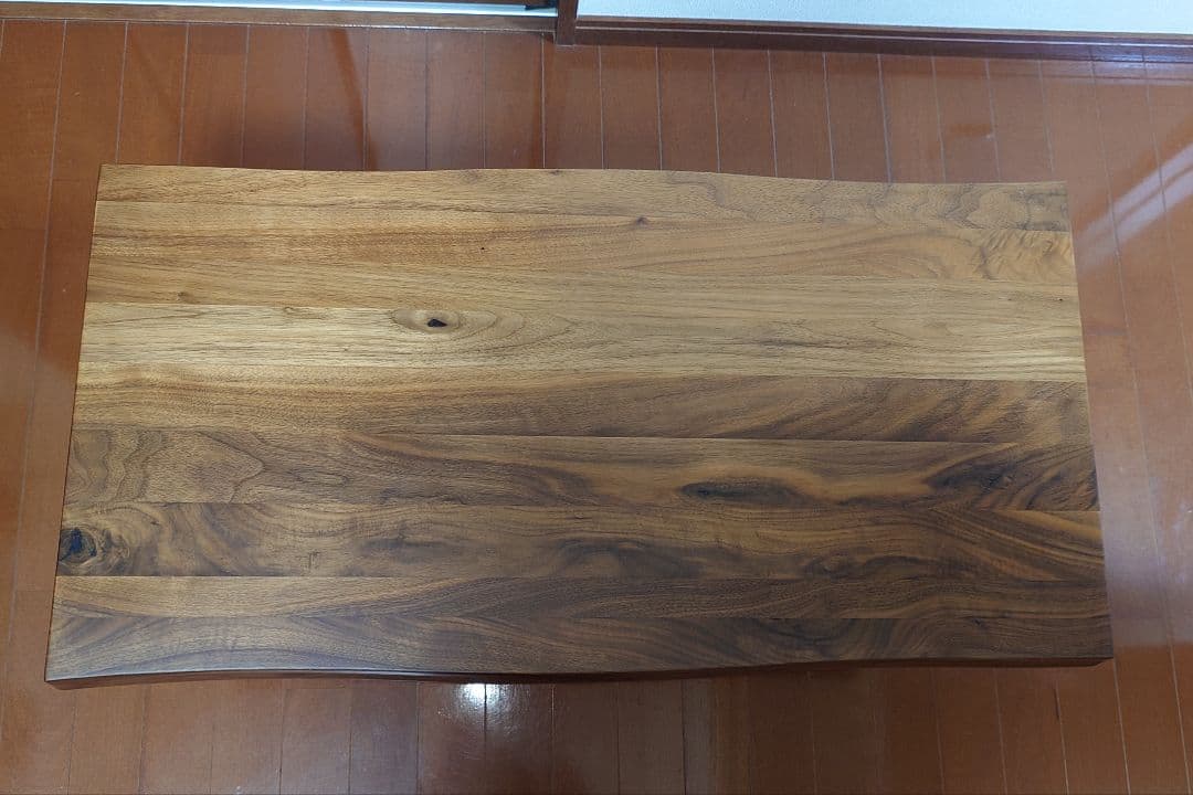 無垢材センターテーブル ブラウン