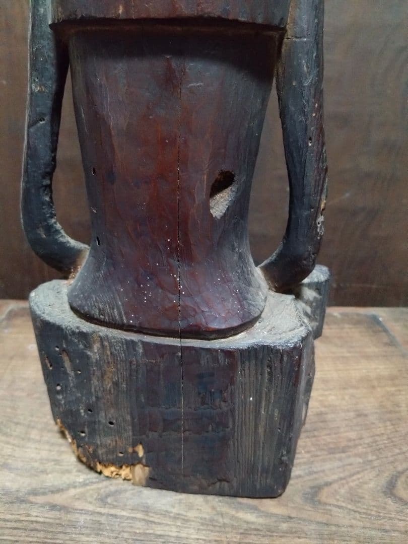 十一面千手観音菩薩立像　仏像神像　木彫　室町時代　金銅仏