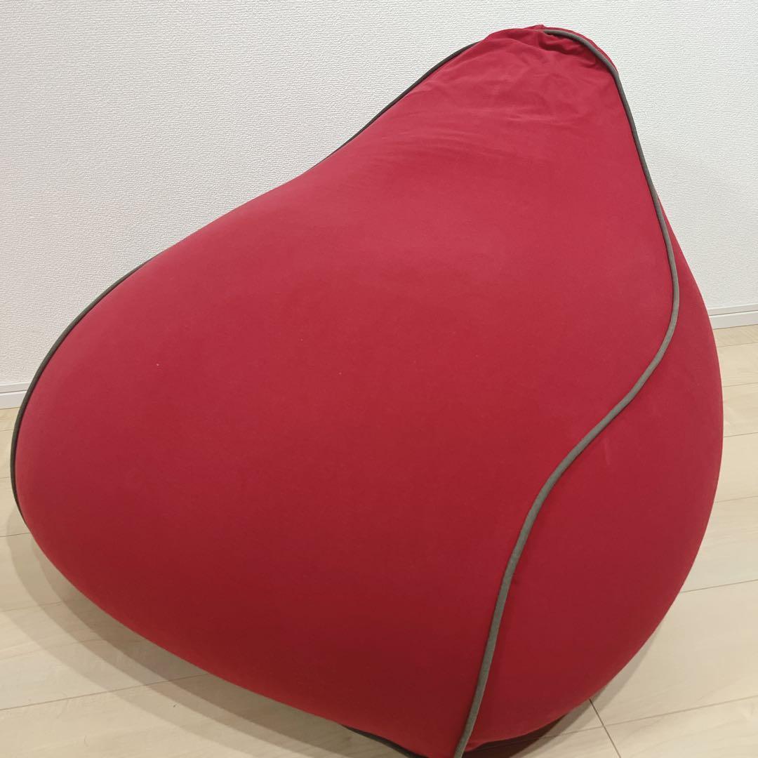 最終値引き！ yogibo ヨギボー ラウンジャー 赤 レッド