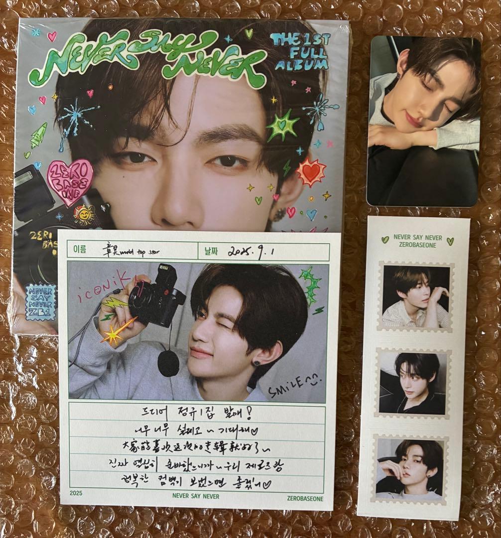 zerobaseone NEVER SAY NEVER トレカ ジャンハオ - メルカリ