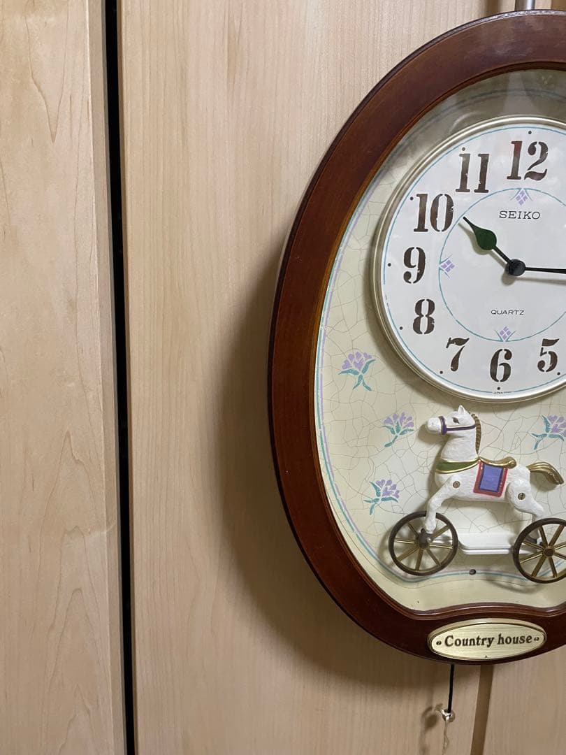 最終値下げ⭐︎帯紐付き希少】SEIKOカントリーハウス からくりRE510B