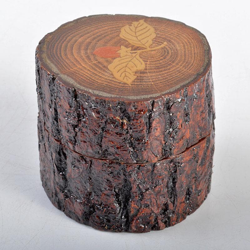 茶道具 加賀蒔絵師 川上峰春作 柿蒔絵 香合 共箱 M R4370 - メルカリ