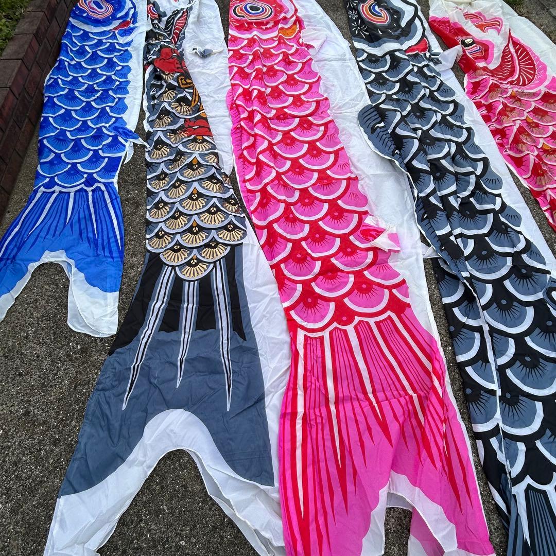 鯉のぼり 5枚セット 五月 子供の日