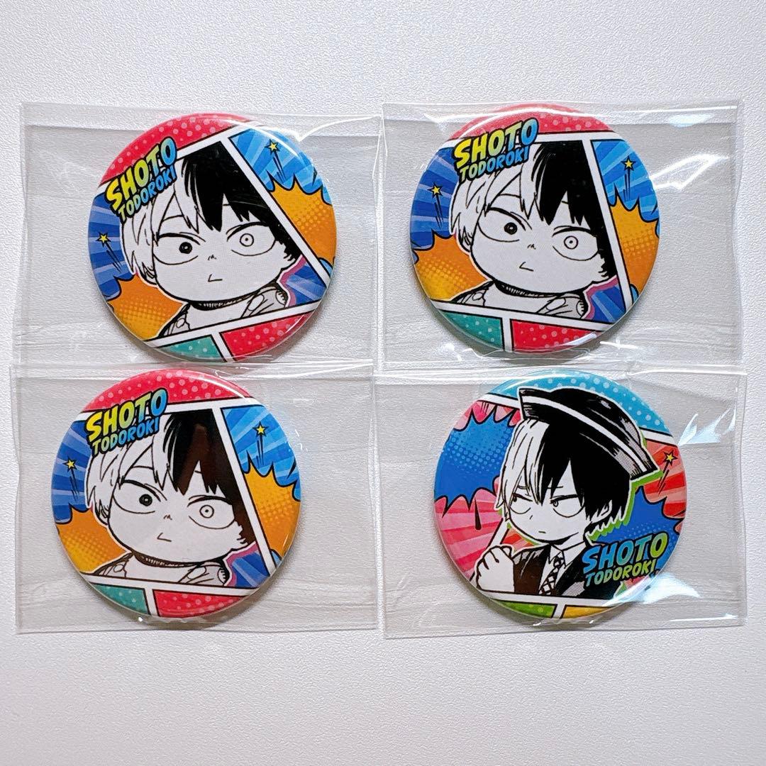僕のヒーローアカデミア ヒロアカ 轟焦凍 コレクション缶バッジプチ