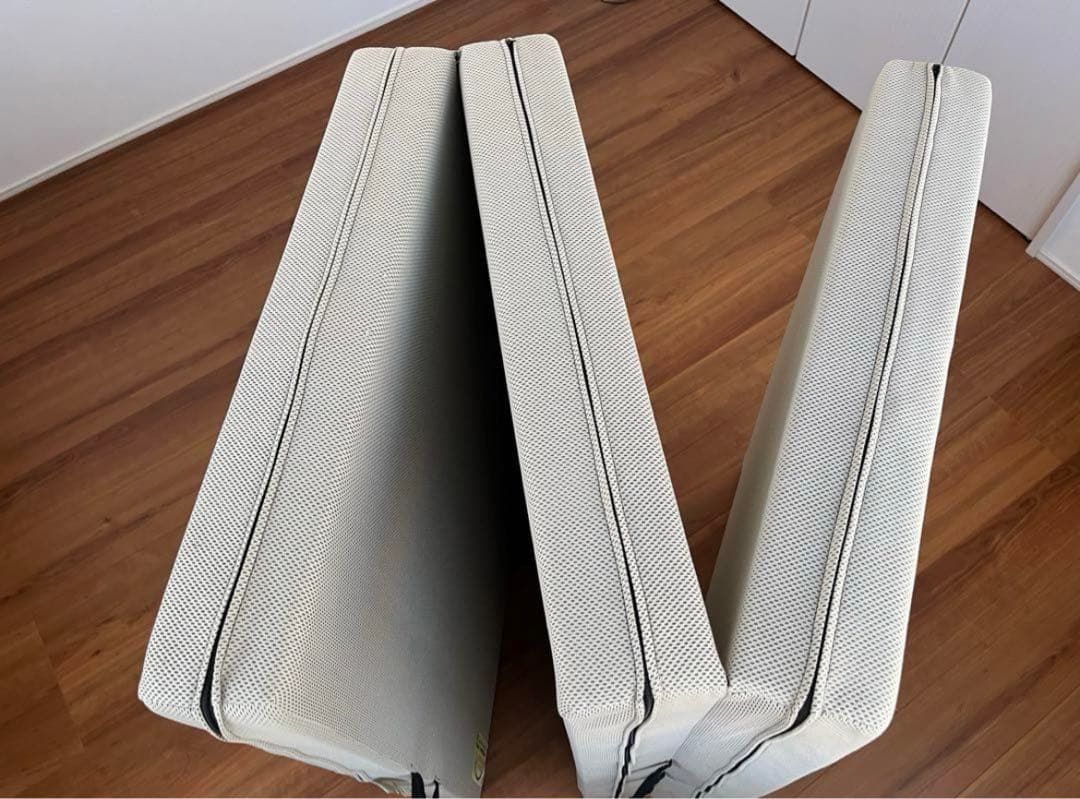 【送料込み】マニフレックス 三つ折りマットレス シングル メッシュウィング