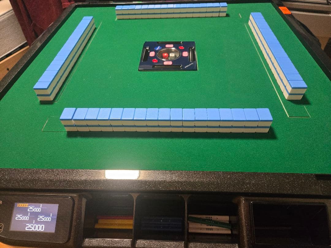 【引取限定】JP-EX COLOR 折り畳み 28mm 【全自動麻雀卓】