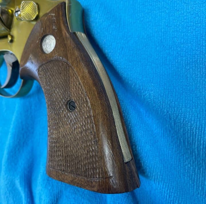 コクサイ S&W M29 44マグナム 木製グリップ モデルガン - メルカリ