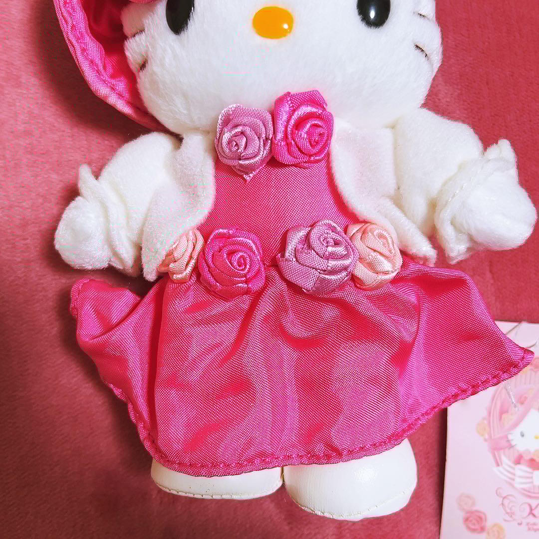 希少レア　ハローキティ　ぬいぐるみ　パステル　2004年製 サンリオ　平成レトロ